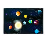 Tapis d'écriture de bureau | Sous-main coloré à motif carte du monde des dinosaures | Organiseur d'école pour étudiant | Protection de table imperméable pour la maison, l'école, le studio