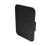 Tapis d'égouttage de cuisine pliable avec rainures pour une utilisation | Face texturée et résistance aux hautes températures jusqu'à 250 °C, rainures pour un séchage rapide des assiettes