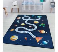 Tapis d'Enfant - SIMPEX - Planète - 160 x 230 cm - 100% Polypropylène - Anti-dérapant