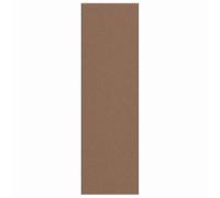 Tapis d'entrée 100% Polyamide 120x400 cm Marron Noir Rectangulaire | Intérieur et extérieur, nettoyage facile, fibres denses, construction robuste, design moderne