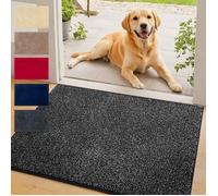Tapis d'entrée absorbant Nasa Anthracite 80 x 120 cm