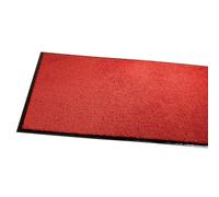 Tapis d'entrée absorbant Wash & Clean rouge 0,60 x 0,90 m