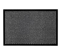 Tapis d'Entrée Anti-Poussière Julius 40x60cm Noir & Gris