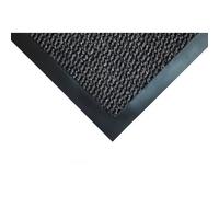 Tapis d'entrée économique Vyna-Plush 120 x 180 cm gris