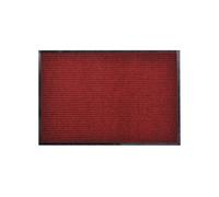 Tapis d'entrée en PVC Rouge 90 x 120 cm