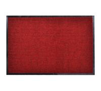 Tapis d'entrée Gris 90x150 cm PVC Paillasson Tapis d'entrée antidérapant vidaXL