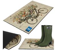 Tapis d'entrée - KOTARBAU - 45 x 75 cm - Polypropylène - Base antidérapante - Absorbant