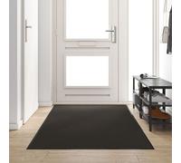 Tapis D'entrée Lavable Noir 120x250 Cm