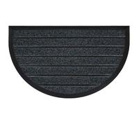 Tapis d'entrée - Marco - Demi-lune - 45 x 75 cm - Synthétique - Gris