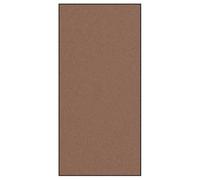 Tapis d'entrée Marron et Noir 120x250 cm, Polyamide 100% | Rectangulaire, 100 % polyamide, pour la maison et l'extérieur, retient la saleté et l'humidité, facile d'entretien