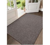 Tapis d'entrée - Paillasson - Color & Geometry - 92 x 142 cm - marron - anti-dérapant - Facile à nettoyer - Rectangulaire