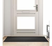 Tapis D'entrée Rectangulaire Vidaxl Noir 90x150 Cm
