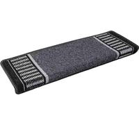 Tapis d'escalier auto-adhésifs 15 pcs Anthracite 65 x 21 x 4 cm