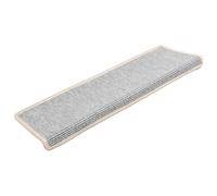 Tapis d'Escalier Autocollant Moquettes Protection Décoration 15 pcs vidaXL