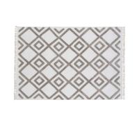 Tapis Design avec Franges Towa 160x230cm Marron