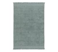 Tapis Design Doux En Laine Et Coton Fait Main Classic Vert Naturel 200X290
