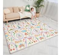 Tapis D'éveil En Mousse, Épais Et Pliable Pour Enfants - 180 X 150 X 1 Cm - Monuments Superbe Bebe