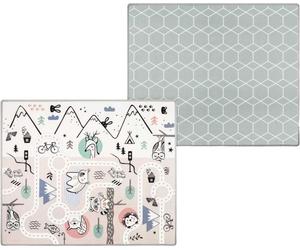 Tapis d'éveil Tapis de jeu Tapis d'éveil en mousse 180 x 150 x 1,5 cm NK-342