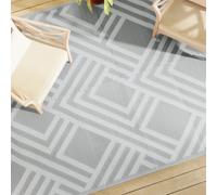 vidaXL Tapis d'extérieur ARAKIL Gris 190x290 cm PP 368564