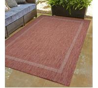 Tapis d'extérieur uni résistant - CARPETTEX - Rouge - 280 x 370 cm