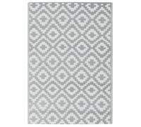 vidaXL Tapis d'extérieur ARAKIL Gris 160x230 cm PP