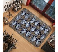 Tapis d'Halloween motif damassé squelette gothique 60 x 0,9 m