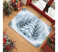 Tapis d'hiver en pin enneigé, 61 x 0,9 m