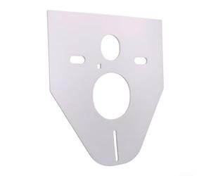 Tapis d'insonorisation et joint d'étanchéité pour WC Geberit et Grohe Wc Blanc Eva Tapis d'isolation phonique pour salle de bain Gamme 180 mm à 230 mm