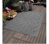 Tapis d'intérieur d'extérieur CARPETTEX - Scandinave - Gris 80 x 250 cm - Résistant