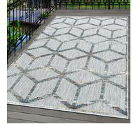 Tapis d'intérieur d'extérieur résistant scandinave cuisine balcon terrasse jardin Multi 80 x 250 cm