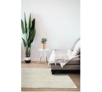 Tapis d'intérieur - HAMID - Granada - 100% Jute Naturel - Doux - Tissé à la Main - 150x80 cm
