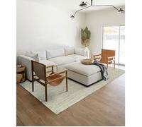 Tapis d'intérieur - HAMID - Granada - 100% Jute Naturel - Doux - Tissé à la Main