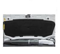 Tapis D'isolation Capot Pour Vw Pour Taos Pour Tharu 2019-2024 | Tapis d'isolation thermique de tampons sonores moteur de capot avant de tissu de flocage(Style A)