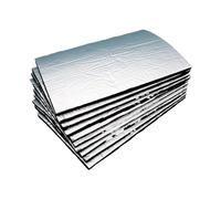 Tapis d'isolation thermique en mousse d'aluminium | 10 Pièces 10 mm : Isolation Thermique for Van de Voiture, Insonorisation