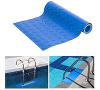 Tapis Échelle Piscine,Tapis D'échelle, Grand Tapis d’étape de Piscine avec Tapis d’échelle antidérapant-9023cm