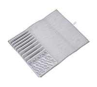 Tapis égouttoir à vaisselle avec support Conception pliante Type de séparation Tapis égouttoir à vaisselle Tapis en fibres pour ustensiles de cuisine