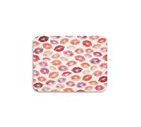 Tapis égouttoir absorbant 39,9 x 30 cm | Dessus en tissu polyester à séchage rapide, impression couleur vive pour la maison, la cuisine, usage quotidien