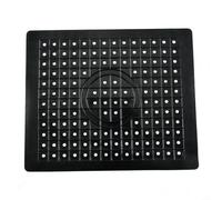 Tapis Égouttoir Lavable Matériau Caoutchouc Tapis Égouttoir(Black rectangle)