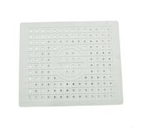 Tapis Égouttoir Lavable Matériau Caoutchouc Tapis Égouttoir(White rectangle)