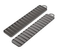 Metaltex – Égouttoir 2 en 1 Gravity Slim – Plastique recto‑verso Gris 40 x 8 cm