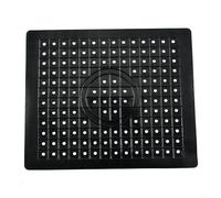 Tapis Égouttoir Vaisselle Rubber 30cm Protection Table(Black rectangle) | Caoutchouc , pour facile à nettoyer, antidérapant, pour idéal évier et cuisine, sèche-vaisselle rapide