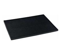 Tapis égouttoir - WENKO - Extra large - Caoutchouc de haute qualité - Noir - Contemporain