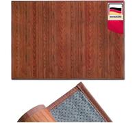 Tapis en bambou Magenta Marron 90 x 120 cm