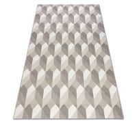 Tapis EN CORDE SIZAL FLAT 48624/686 CUBES 3D 140x200 cm