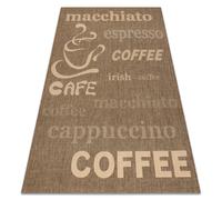 TAPIS EN CORDE SIZAL FLOORLUX 20221 café / mais 160x230 cm