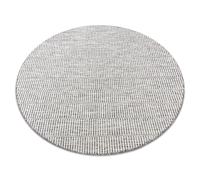 Tapis EN CORDE SIZAL LOFT 21198 BOHO cercle ivoire/argentin/taupe cercle 160 cm