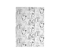 Tapis The home deco factory ARTY Noir 120x170 cm
