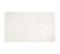 Tapis en fausse peau de mouton - vidaXL - 100x200 cm - Blanc - Polyester - Super doux - Rectangulaire - Sensation chaude