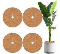 Tapis en fibre de coco - Protection hivernale - 60 cm - Lot de quatre