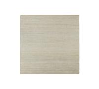Tapis en fibres naturelles gris clair 250x250 cm Hempi